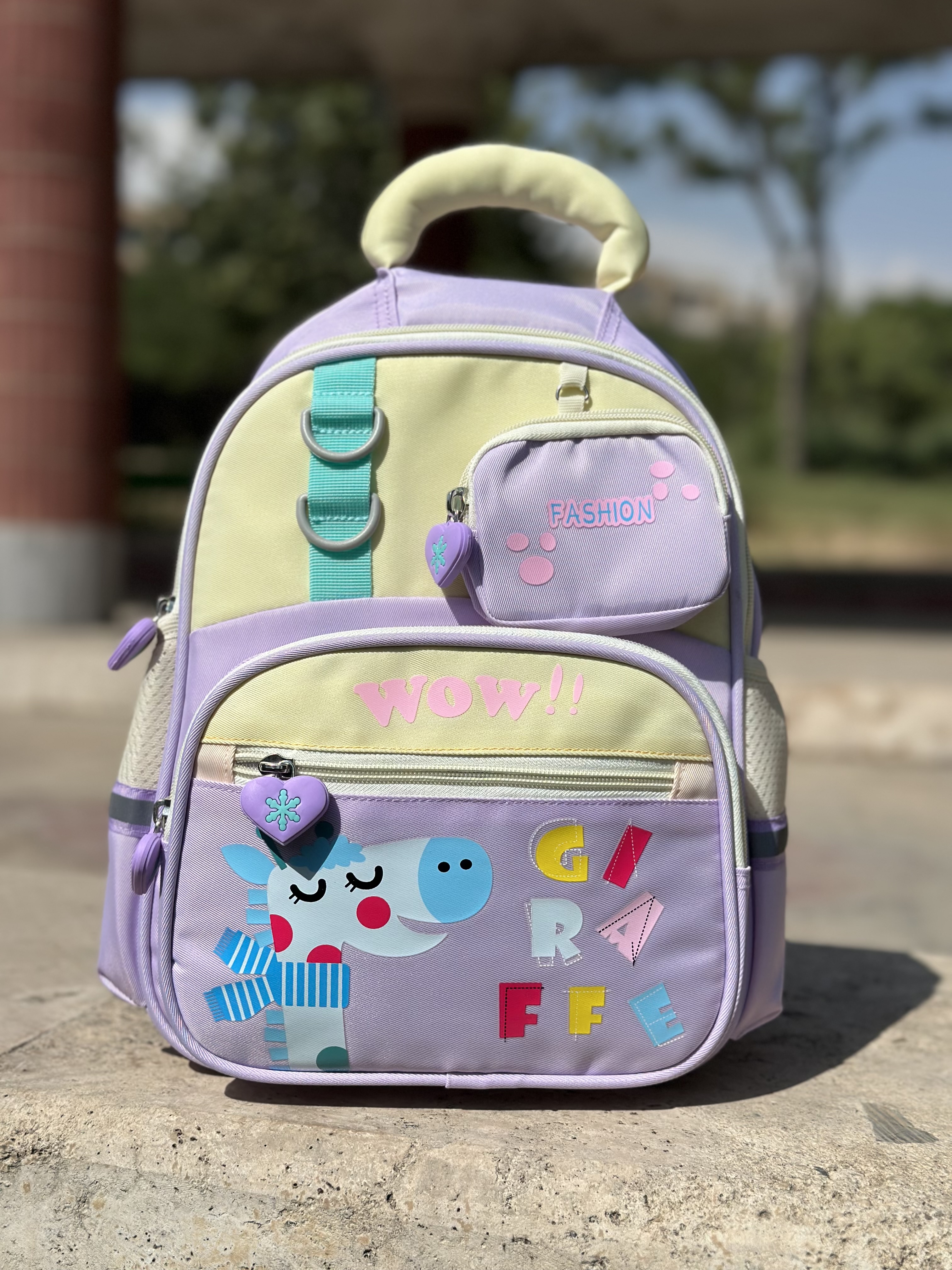 کوله مهد دخترانه درجه یک