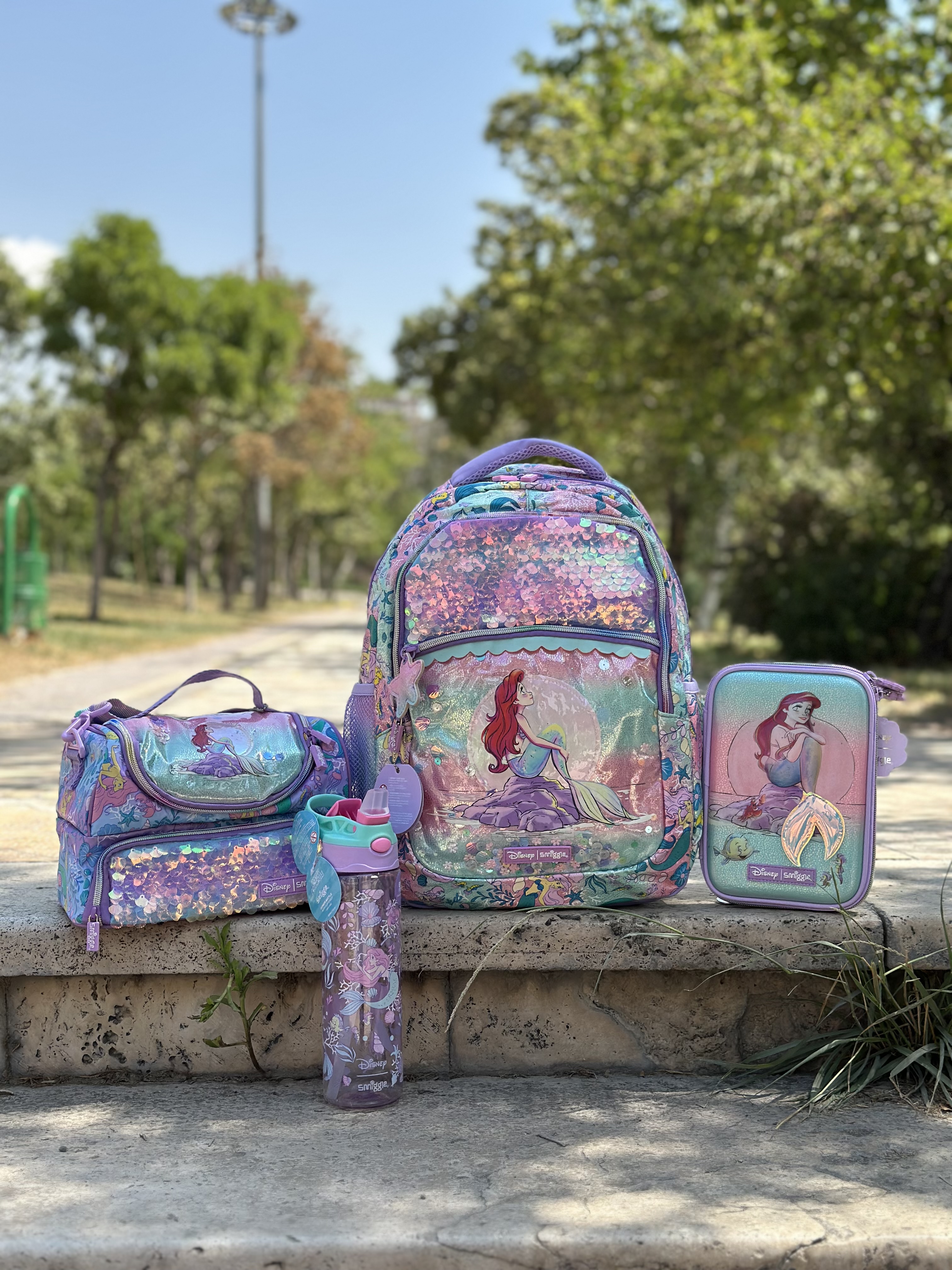 کوله اسمیگل دخترانه ست پری دریایی