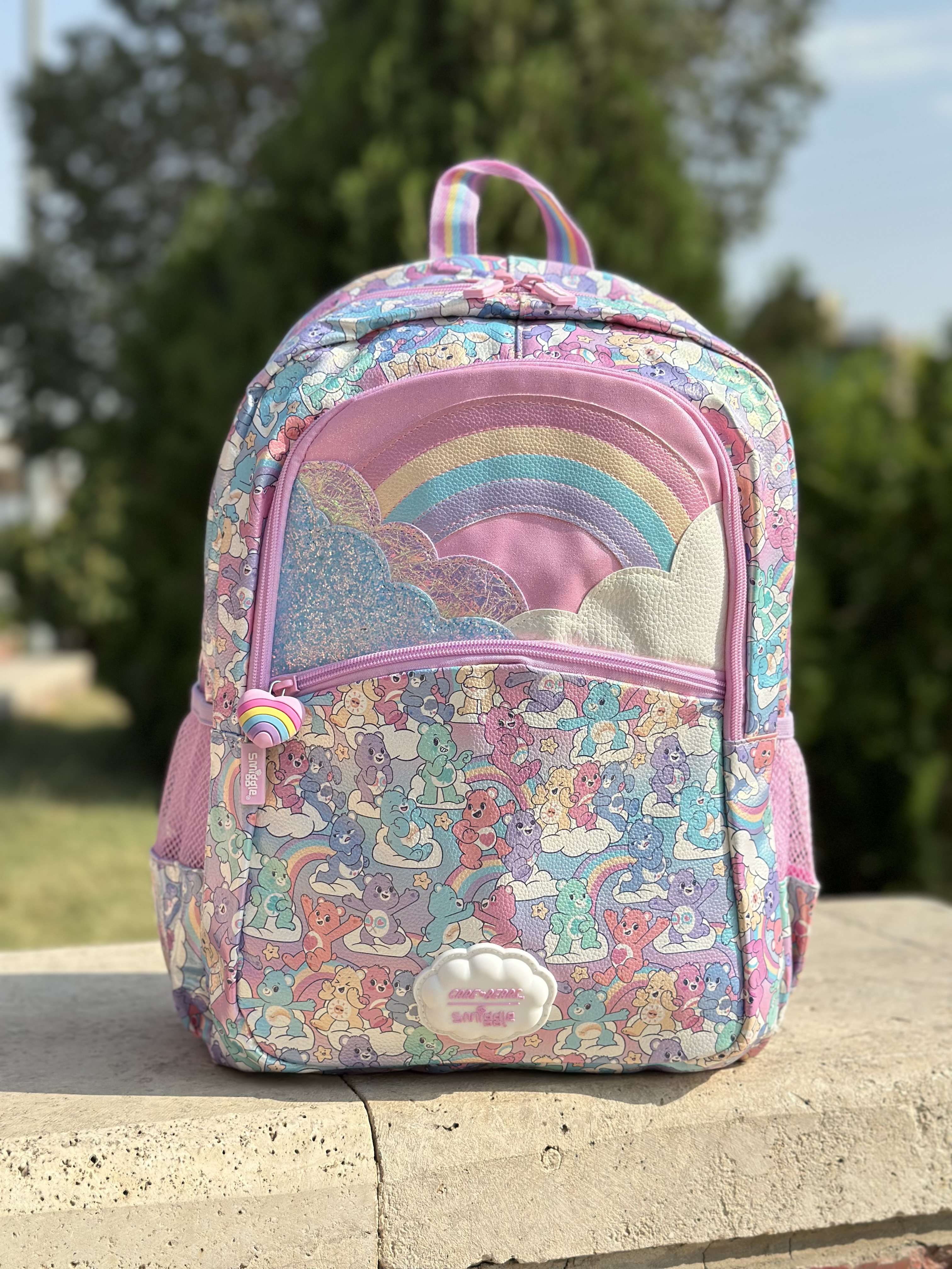 کوله اسمیگل دخترانه مدرسه خرس مهربون